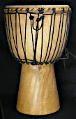 マリ製 メリナ材 小型ジャンベ Mali small melina djembe