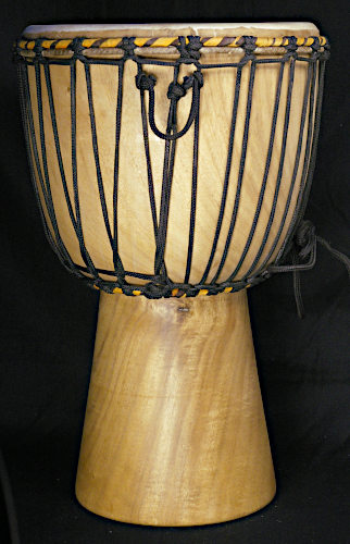 マリ製 メリナ材 小型ジャンベ Small Melina Djembe from Mali