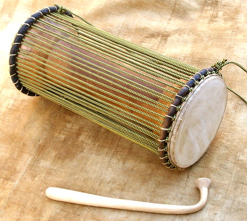 トーキングドラム マリ製 タマ Talking Drum TAMA from Mali