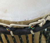 トーキングドラム マリ製 タマ Talking Drum TAMA from Mali