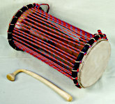 トーキングドラム マリ カンガバ工房製 タマ Mali Talking Drum Tama KANGABA